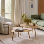 Amoeba 29.5_ Coffee Table - Walnut