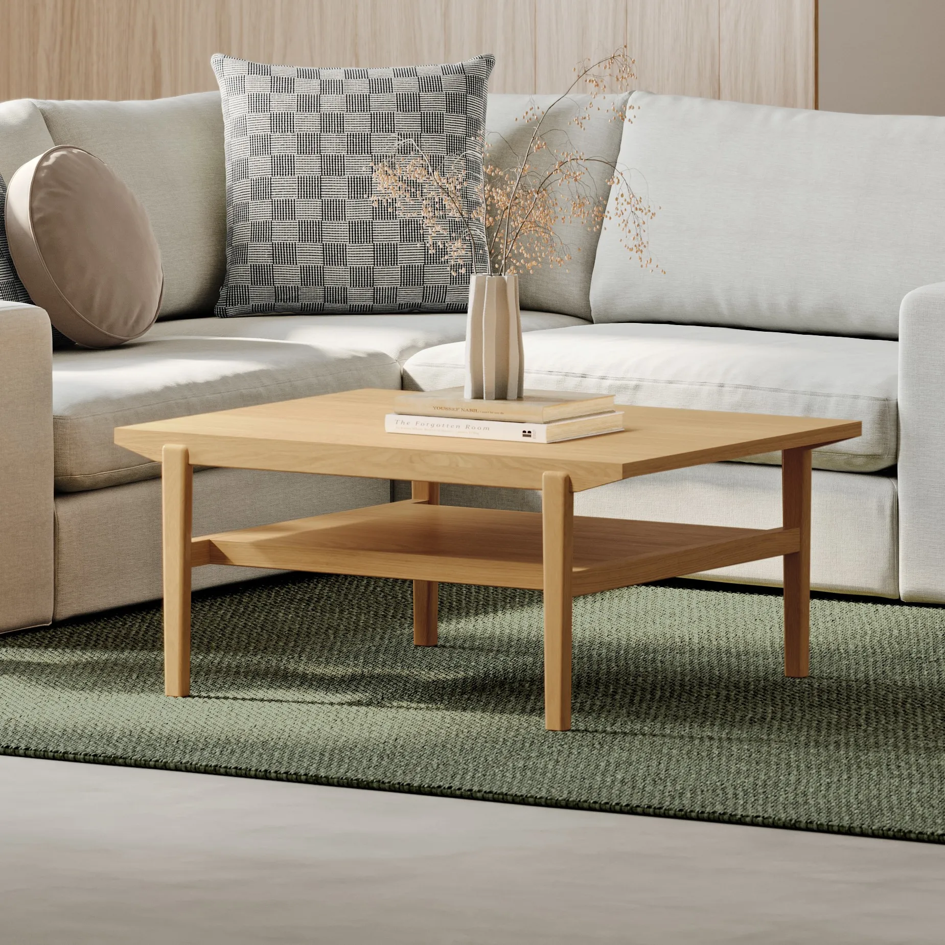 Cooper 35.5_ Coffee Table - Natural Oak