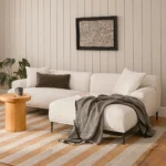 Abisko 94.5_ Right Sectional - Quartz White