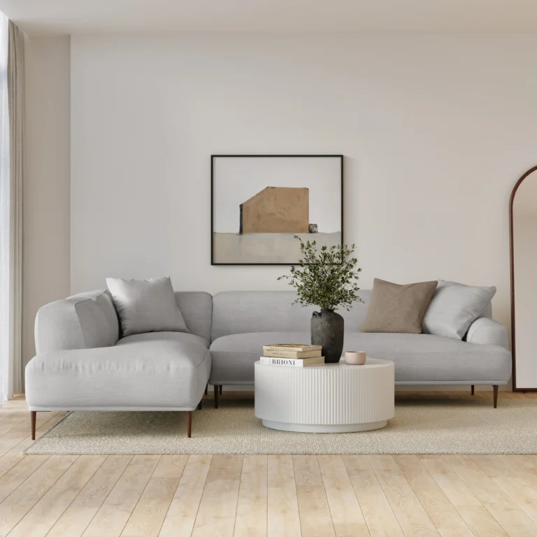 Abisko 113_ Left L-Shaped Sectional - Welsh Gray