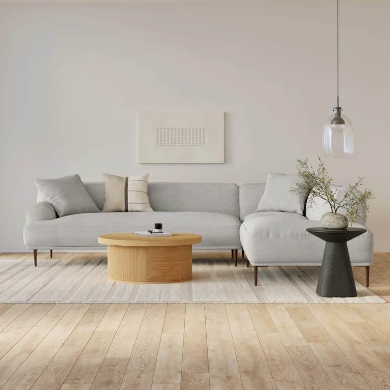 Abisko 113_ Right L-Shaped Sectional - Welsh Gray