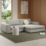 Beta 98_ Modular Right Chaise Sectional - Welsh Gray