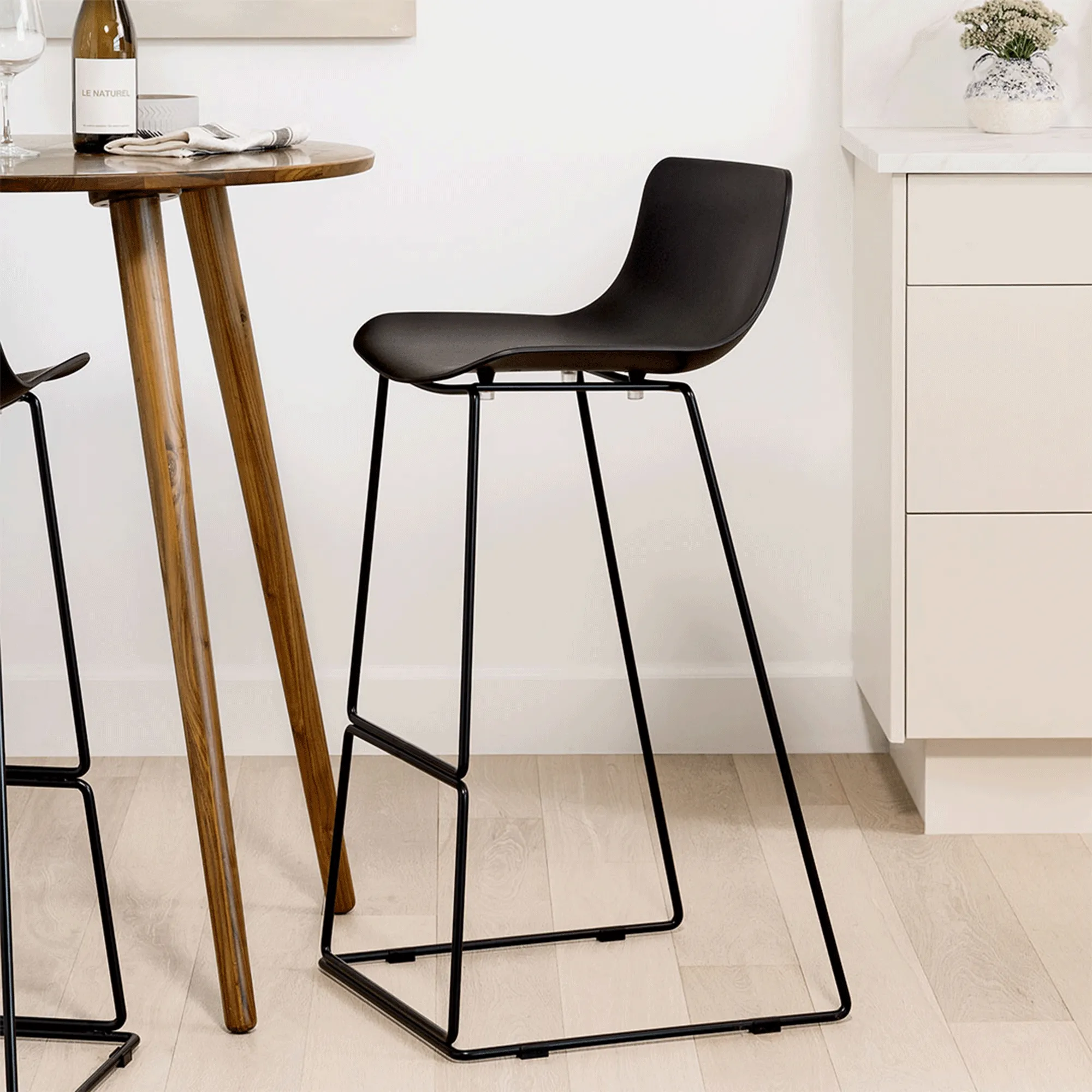 Anco Counter Stool - Black - Image 2