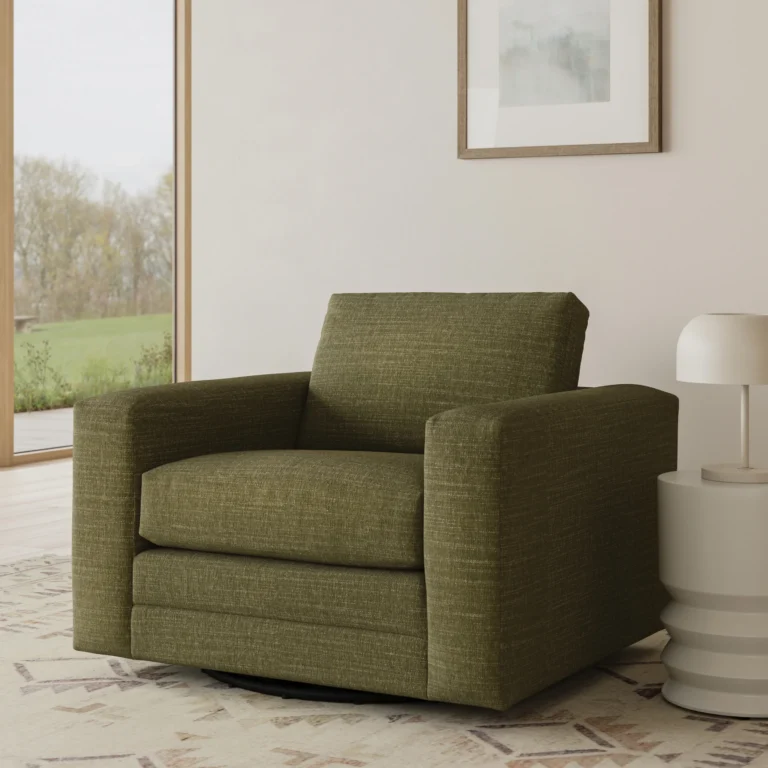 Riley 42_ Grand Swivel Chair - Napa Moss