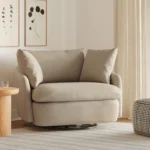 Leigh 47" Grand Swivel Lounge Chair