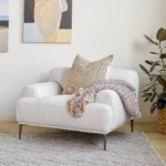 Abisko 42.5_ Lounge Chair - Quartz White