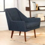 Angle 33_ Lounge Chair - Denim Blue