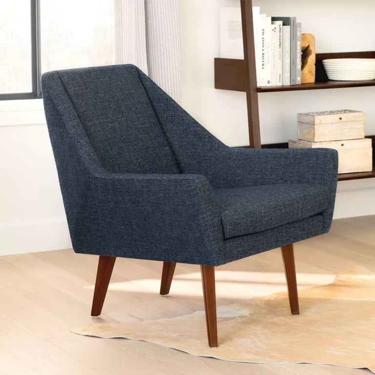 Angle 33_ Lounge Chair - Denim Blue