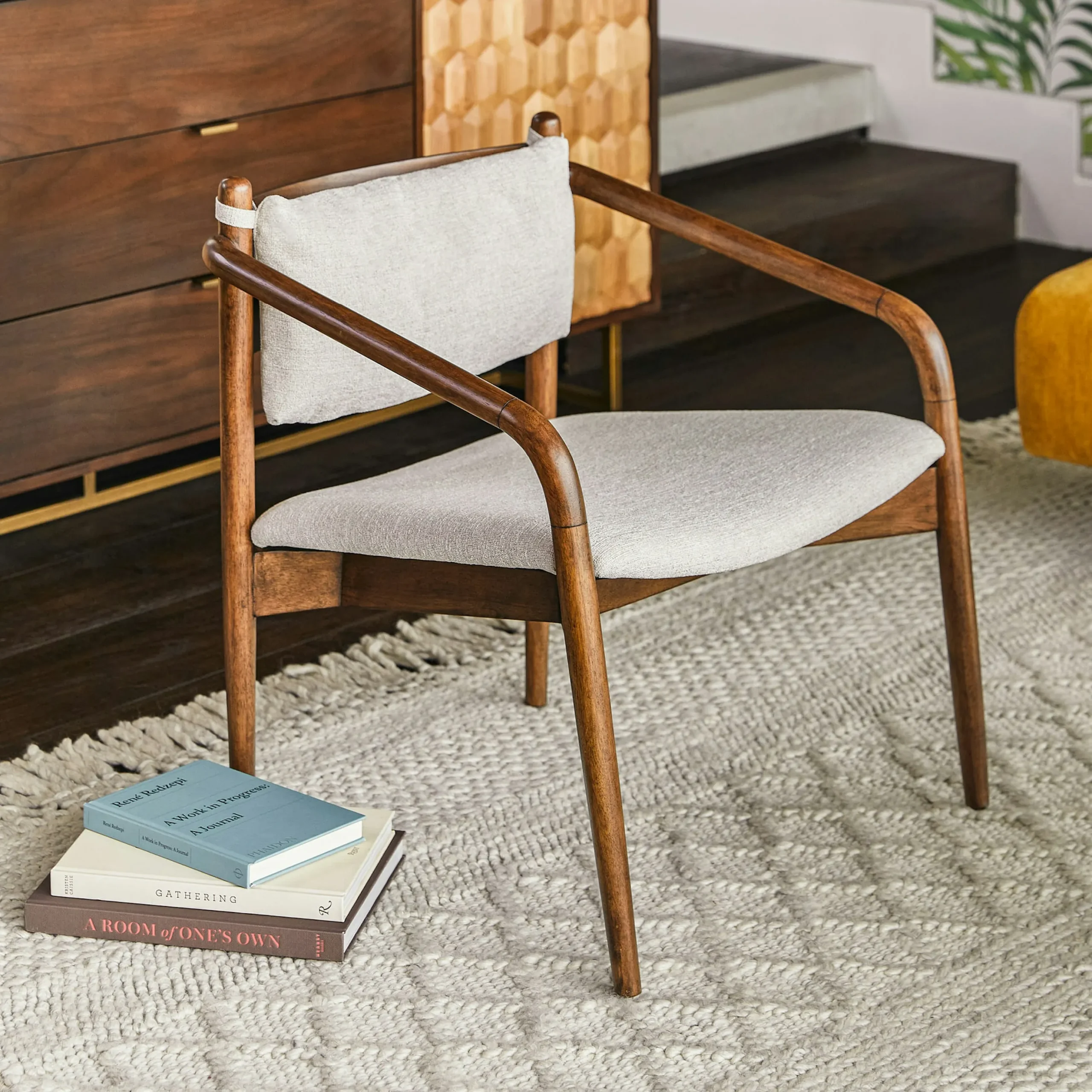 Lento 25_ Lounge Chair - Chalk Gray