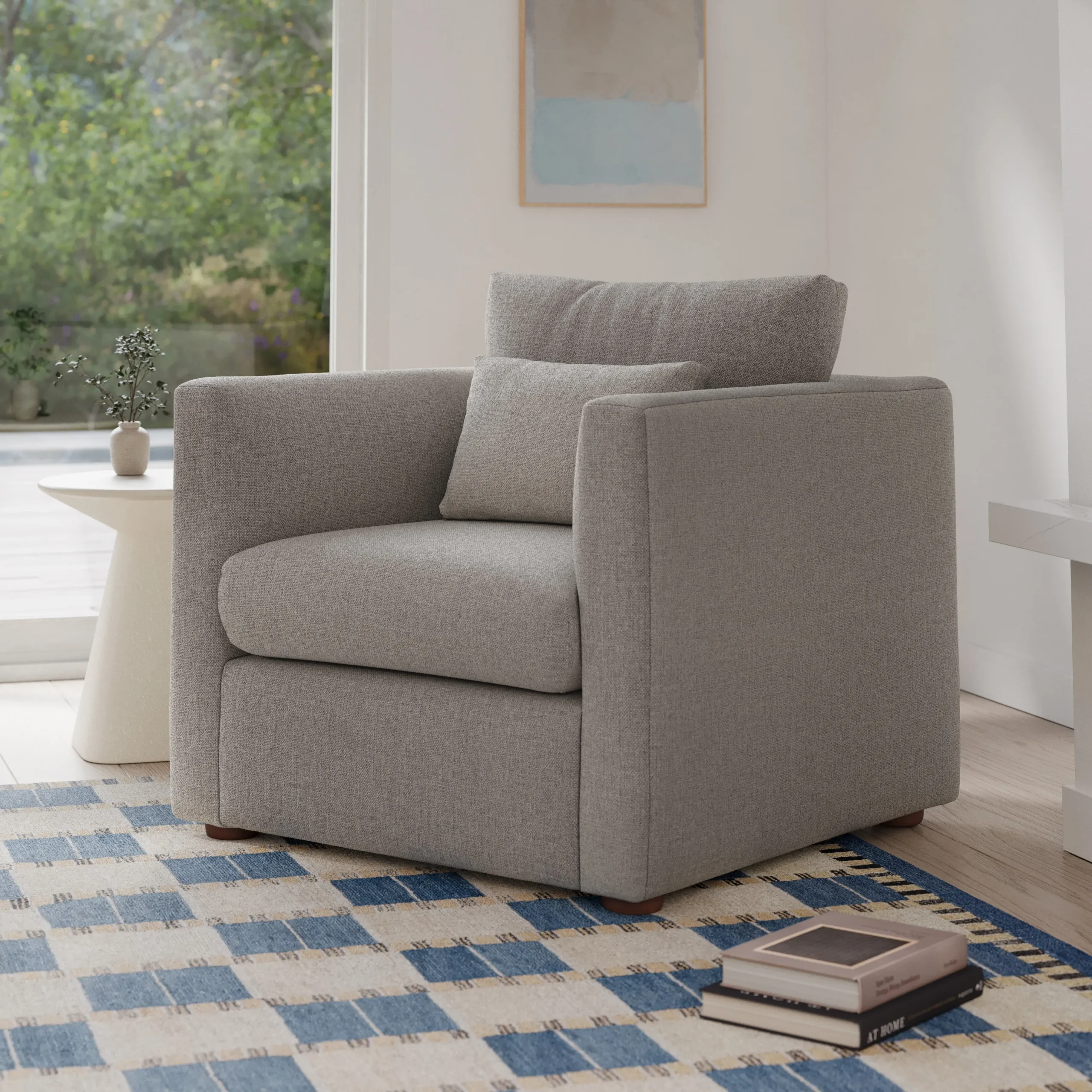 Marina 38_ Lounge Chair - Hestia Gray