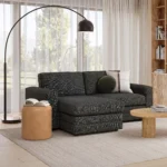 Riley 84_ Reversible Storage Sectional - Napa Charcoal