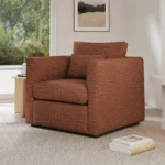 Marina 38_ Lounge Chair - Napa Rust