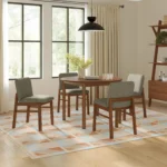 Mikkel Dining Chair - White Oak and Santolina Gray