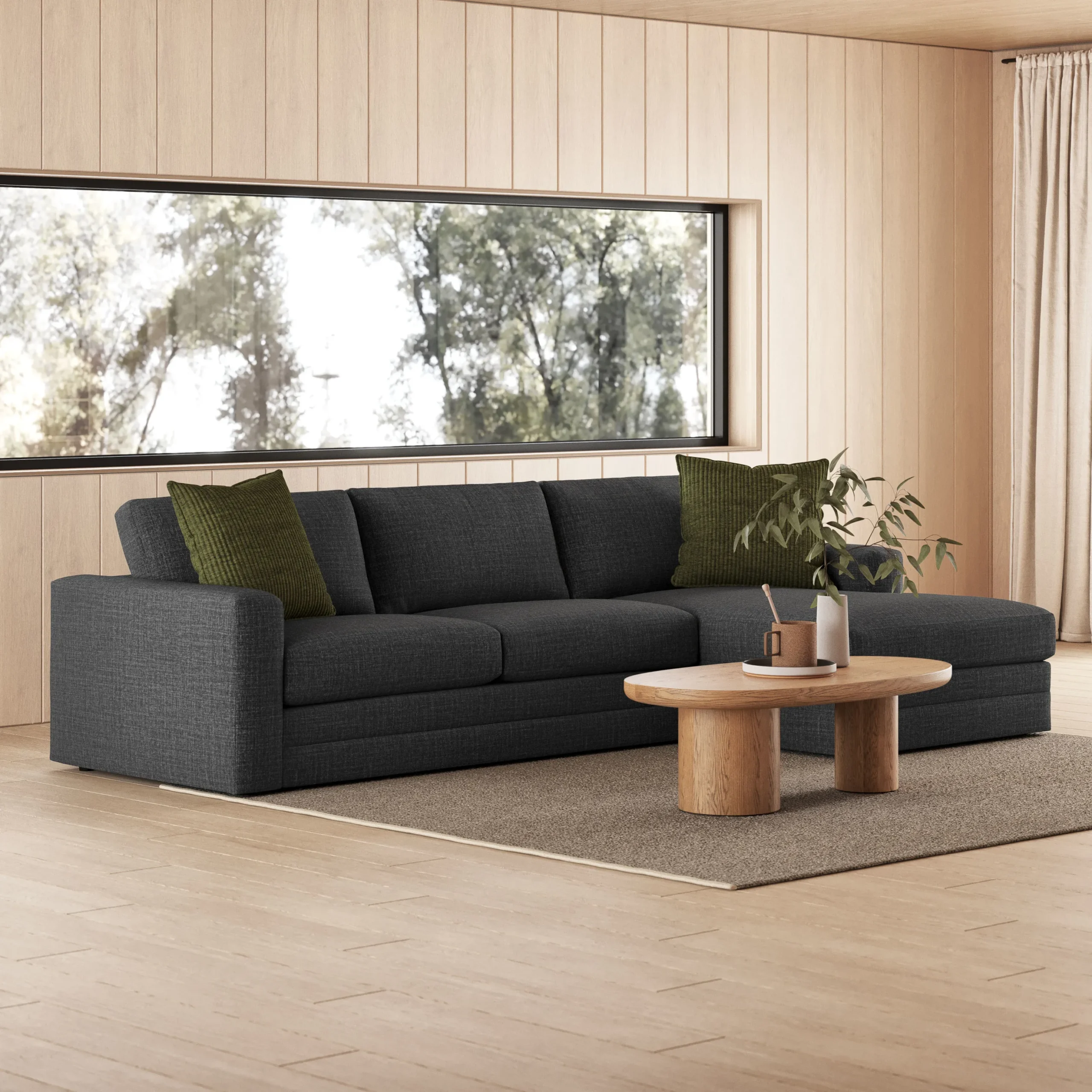 Riley 118.5_ Right Sectional - Napa Charcoal