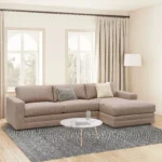 Riley 118.5_ Right Sectional - Napa Quartz