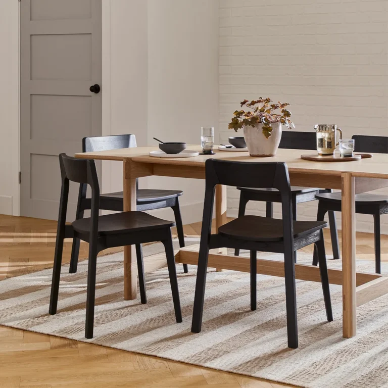 Gusfa Stackable Dining Chair - Black