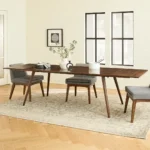 Seno 71_ - 110_ Extendable Dining Table - Walnut