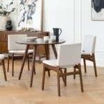 Seno 36_ Round Dining Table - Walnut