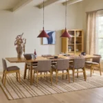 Madera 86_ - 125_ Solid Wood Extendable Dining Table  - Oak