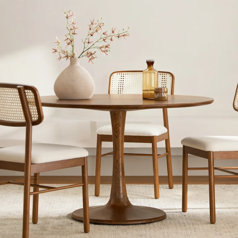 Hendrick 47.25_ Dining Table - Smoked Oak