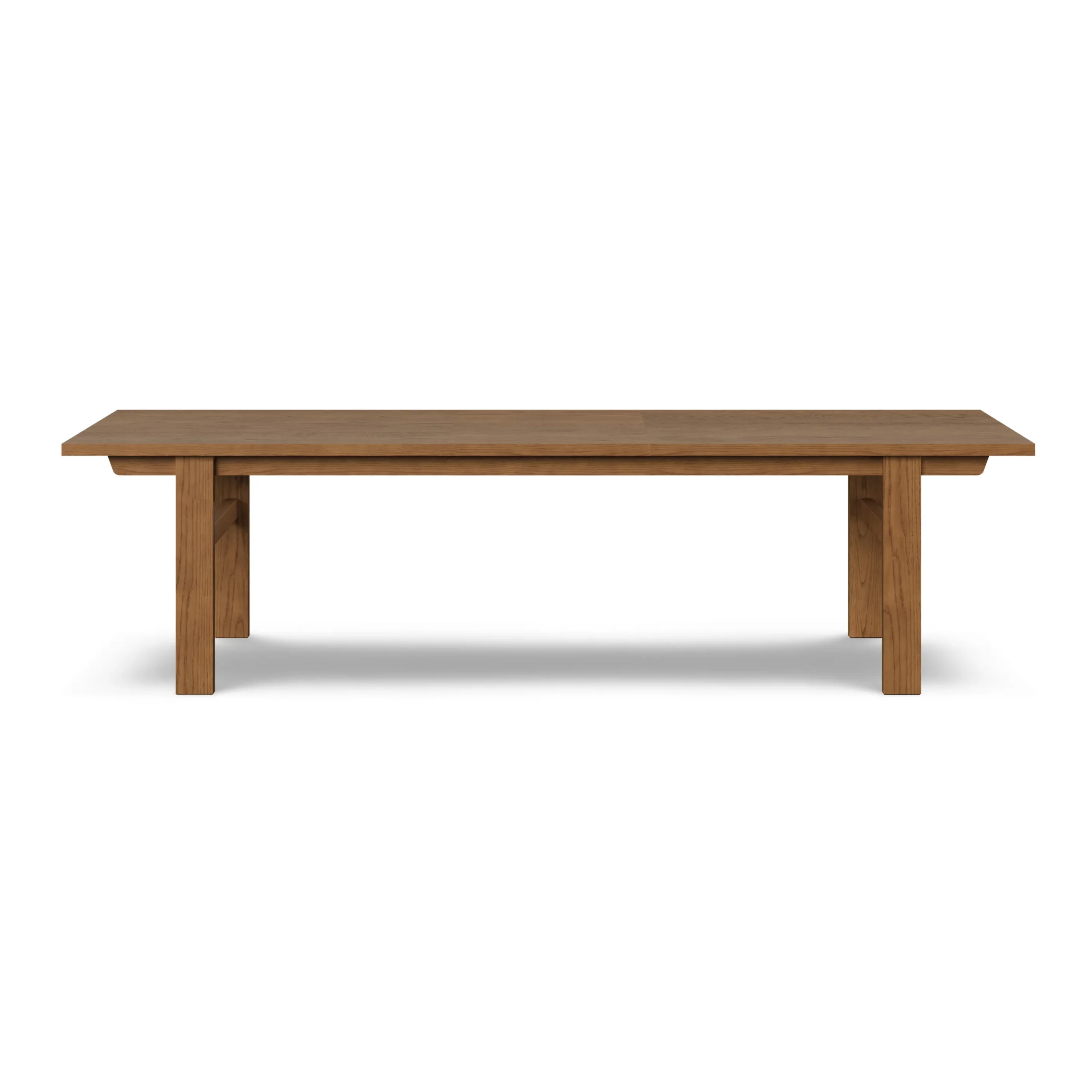 Gina 88.5_ - 112_ Extendable Dining Table - Smoked Oak - Image 3