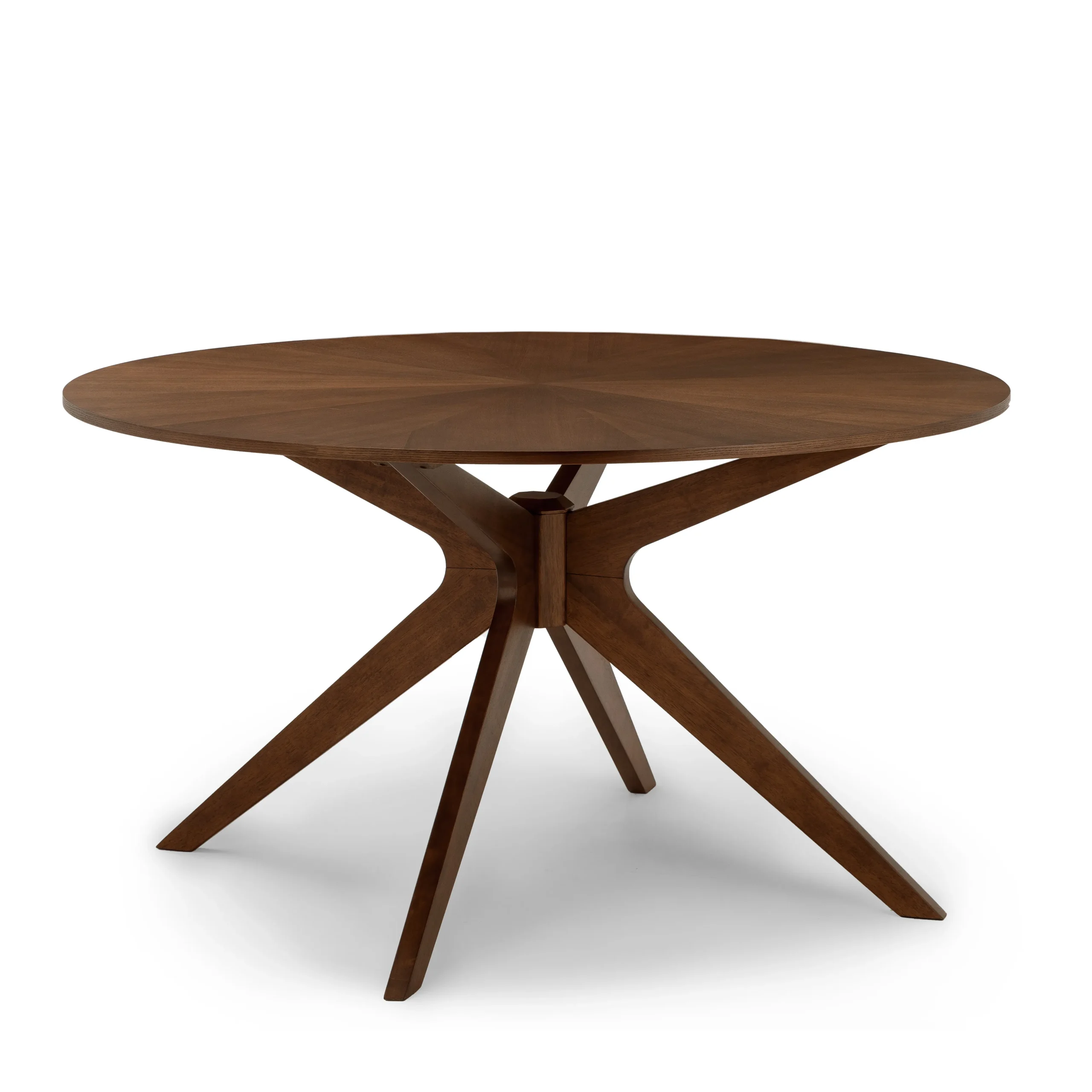 Conan 54_ Round Dining Table - Walnut - Image 2