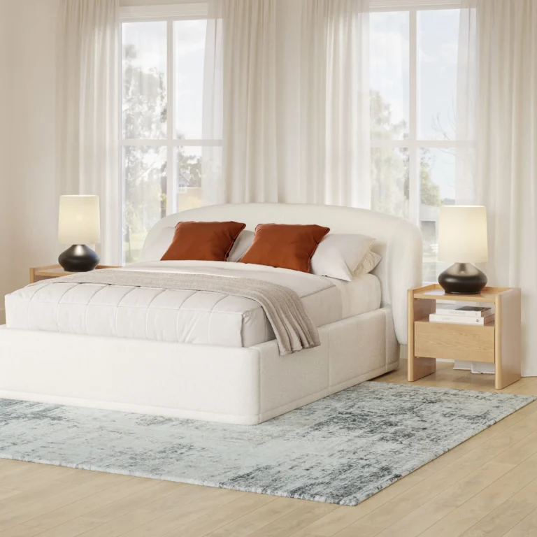 Torme 1-Drawer Nightstand - White Oak
