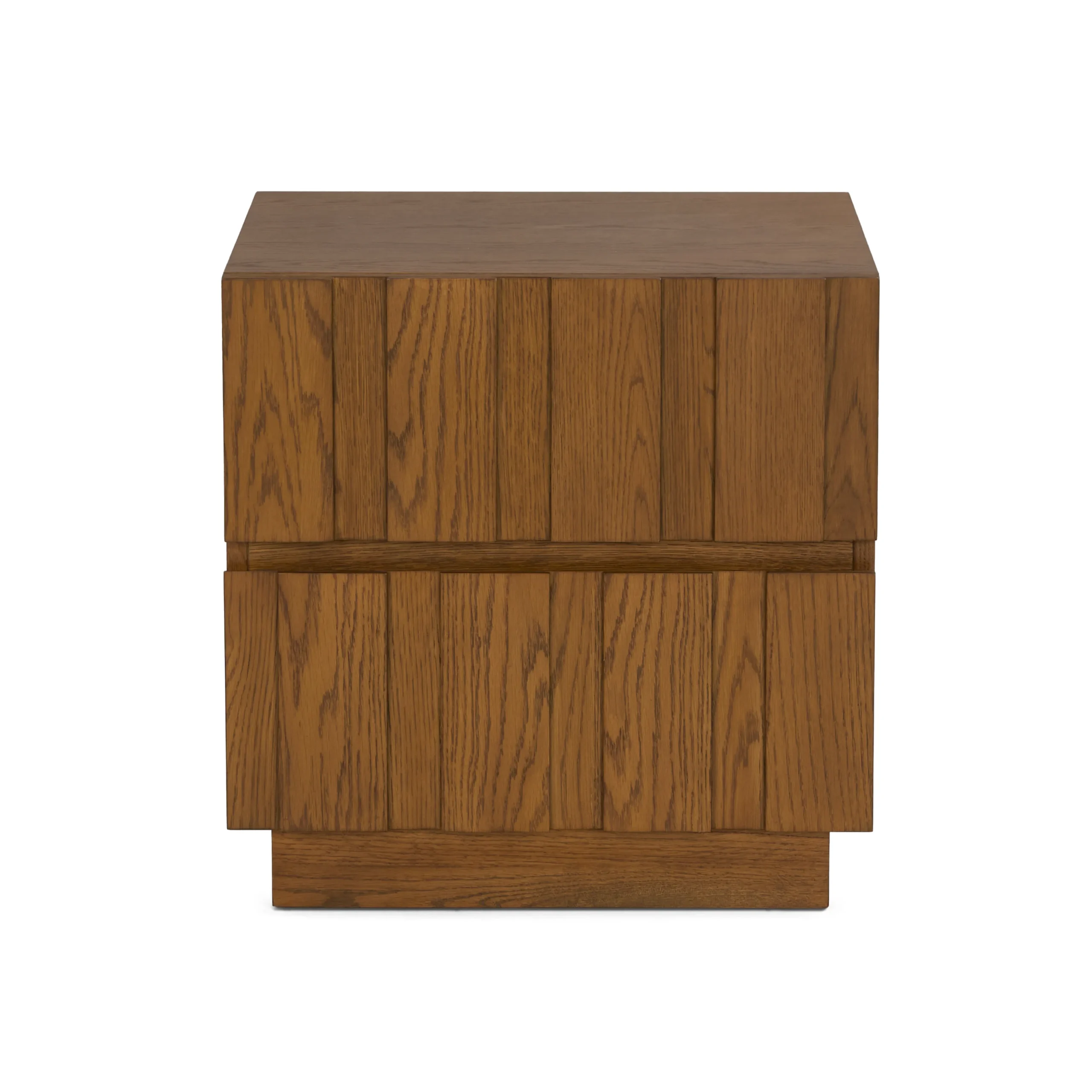 Marko 2-Drawer Nightstand - Smoked Oak - Image 3