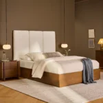Ayra 2-Drawer Nightstand - Walnut
