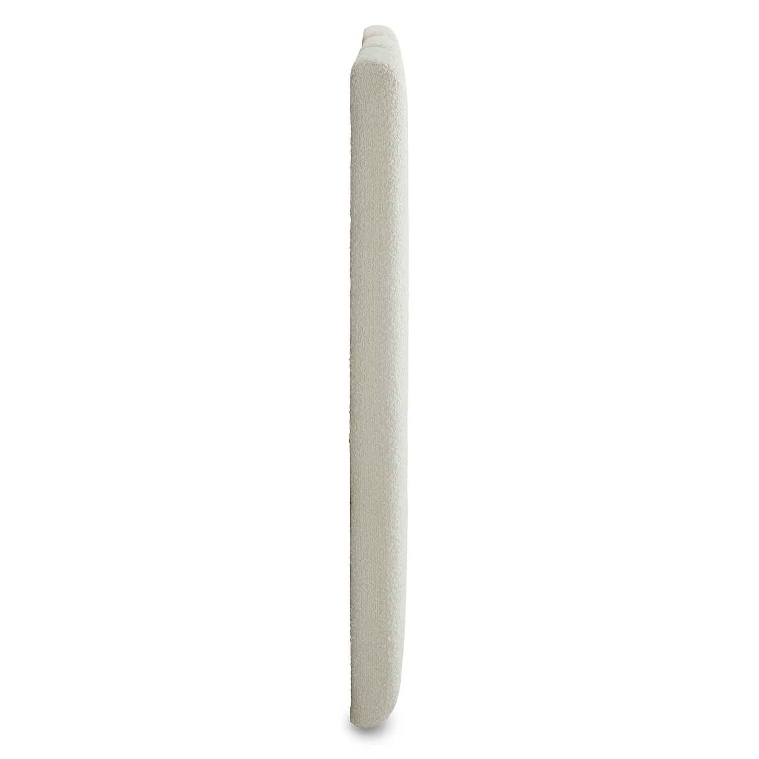 Noel Queen Headboard - Lunaria White Bouclé - Image 3