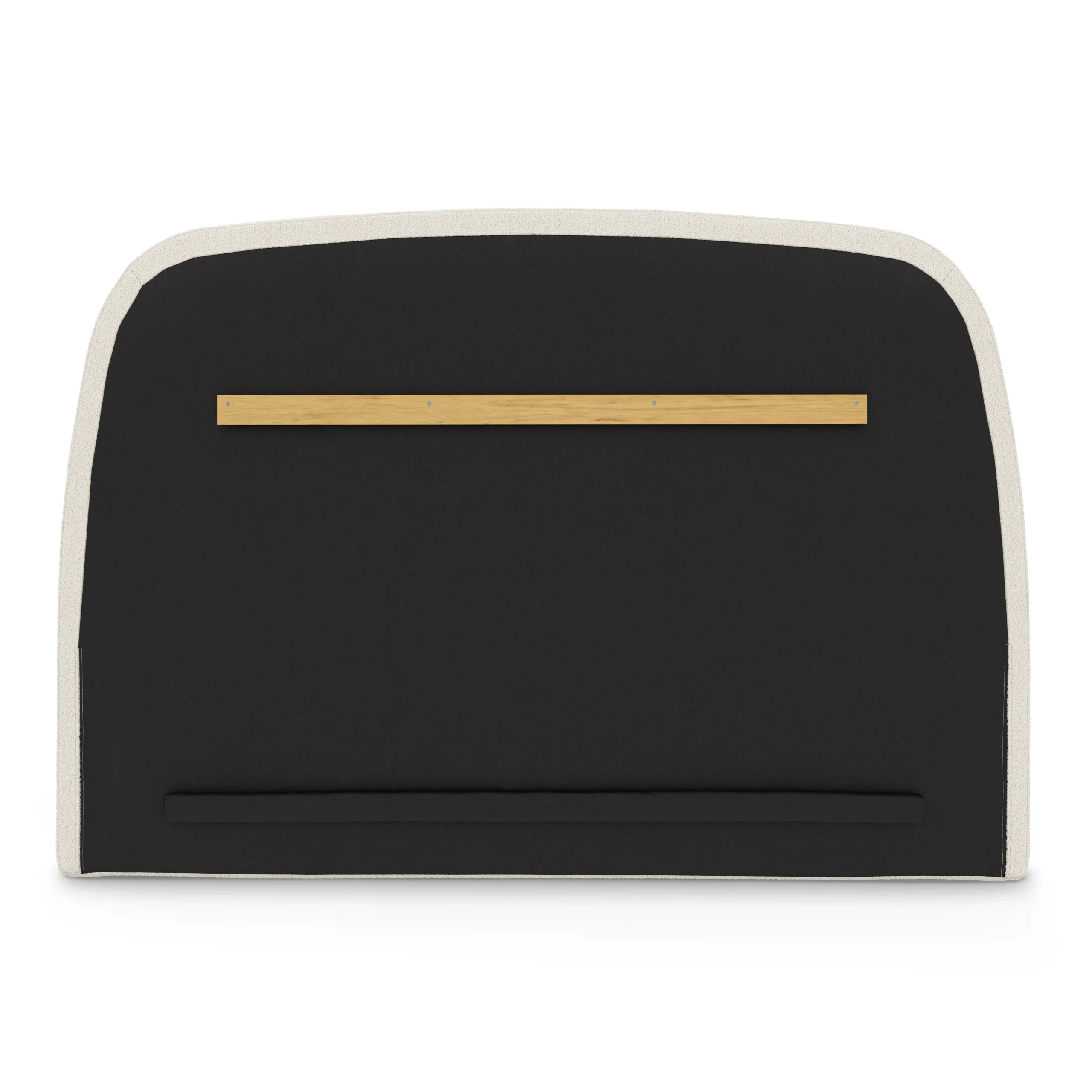Kaleo Queen Headboard - Ivory Wool Bouclé - Image 3