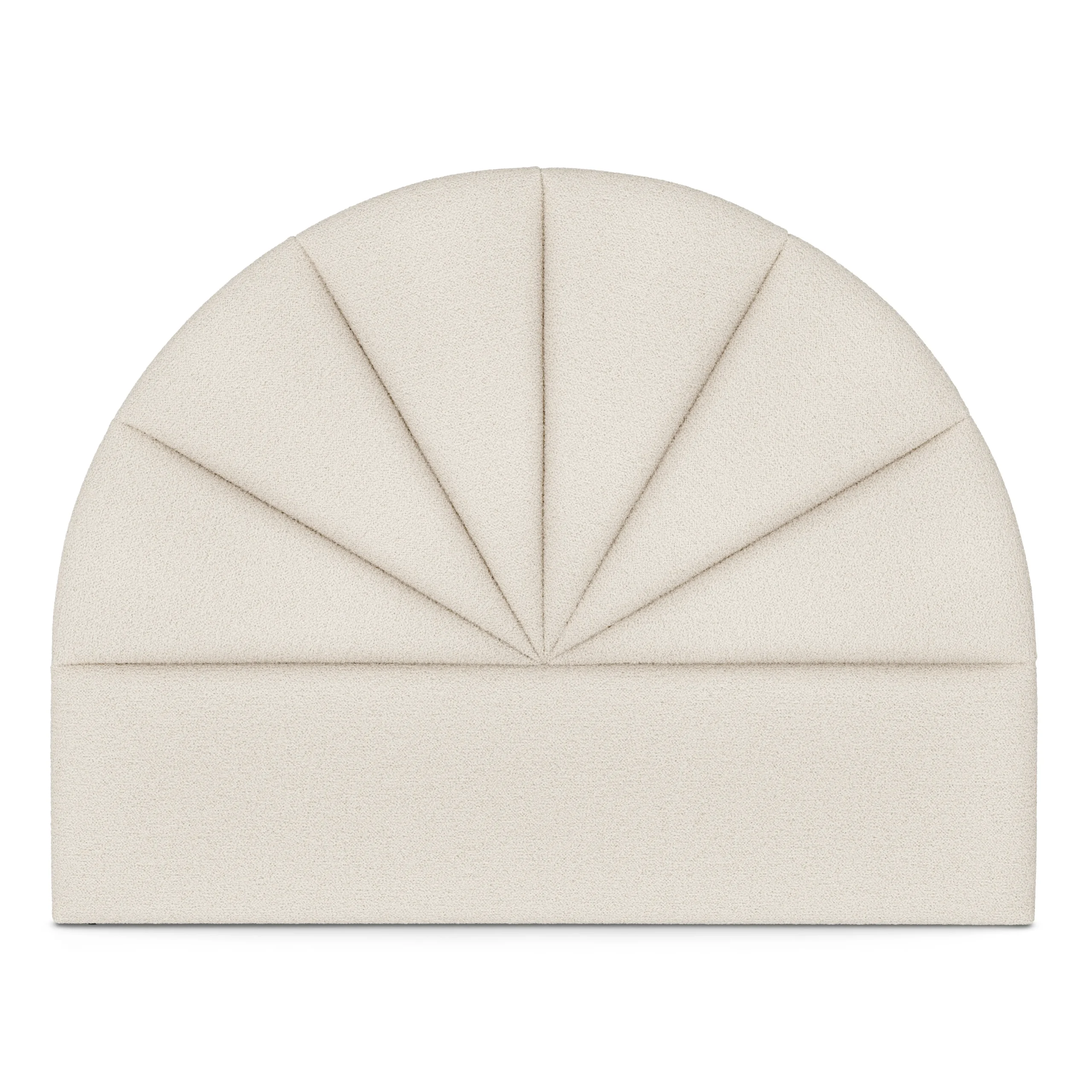Almelo Twin Headboard - Ivory Wool Bouclé - Image 3