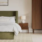 Vireo 2-Drawer Nightstand - Walnut