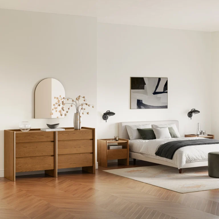 Torme 6-Drawer Double Dresser - Smoked Oak