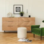 Nera 6-Drawer Double Dresser - Oak