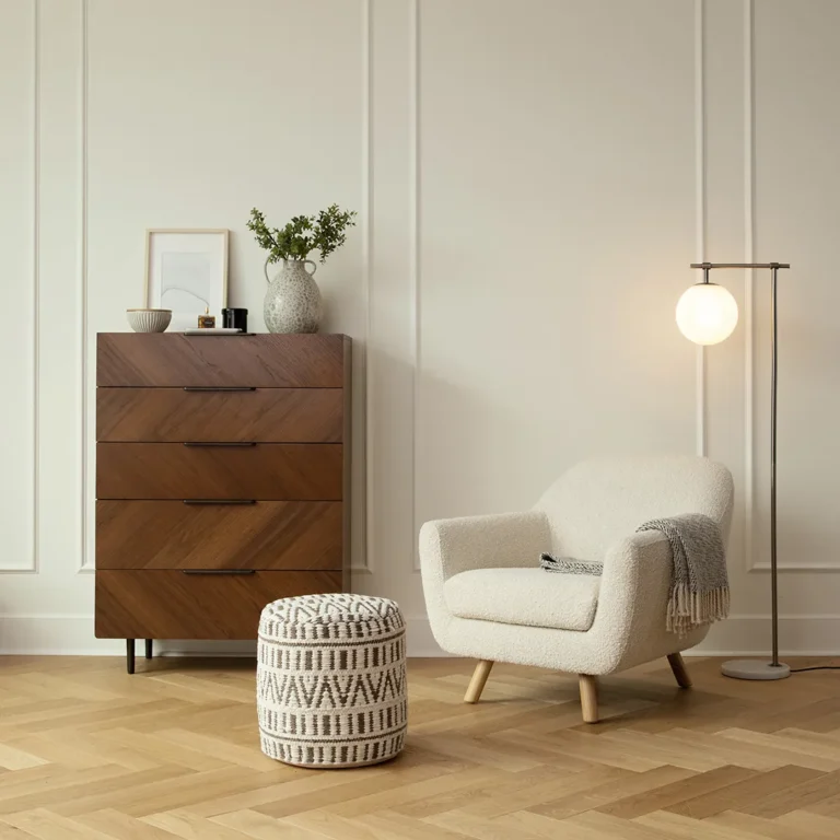 Nera 5-Drawer Chest - Walnut