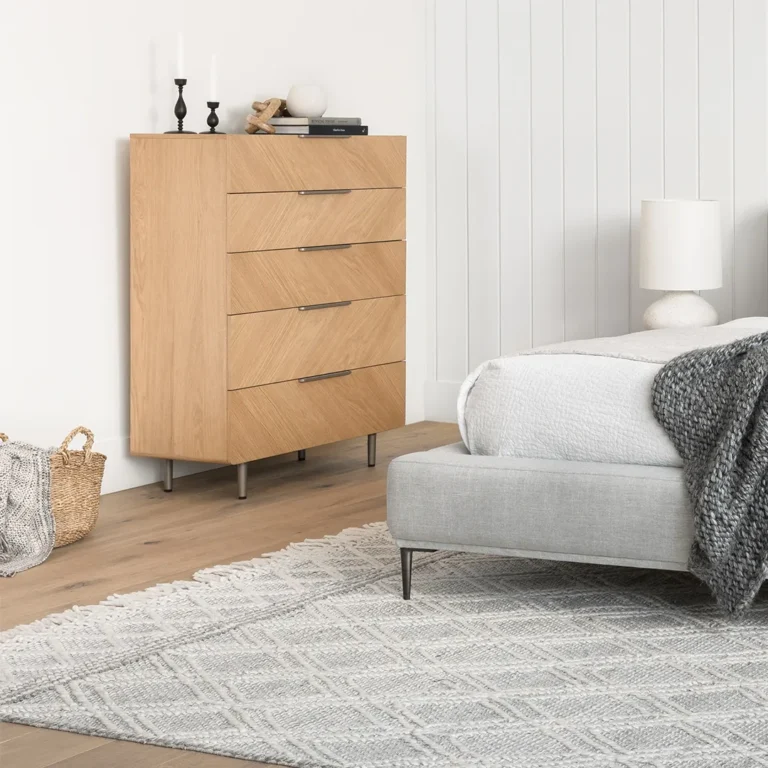 Nera 5-Drawer Chest - Oak