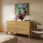 Cassie 6-Drawer Double Dresser - Natural Oak