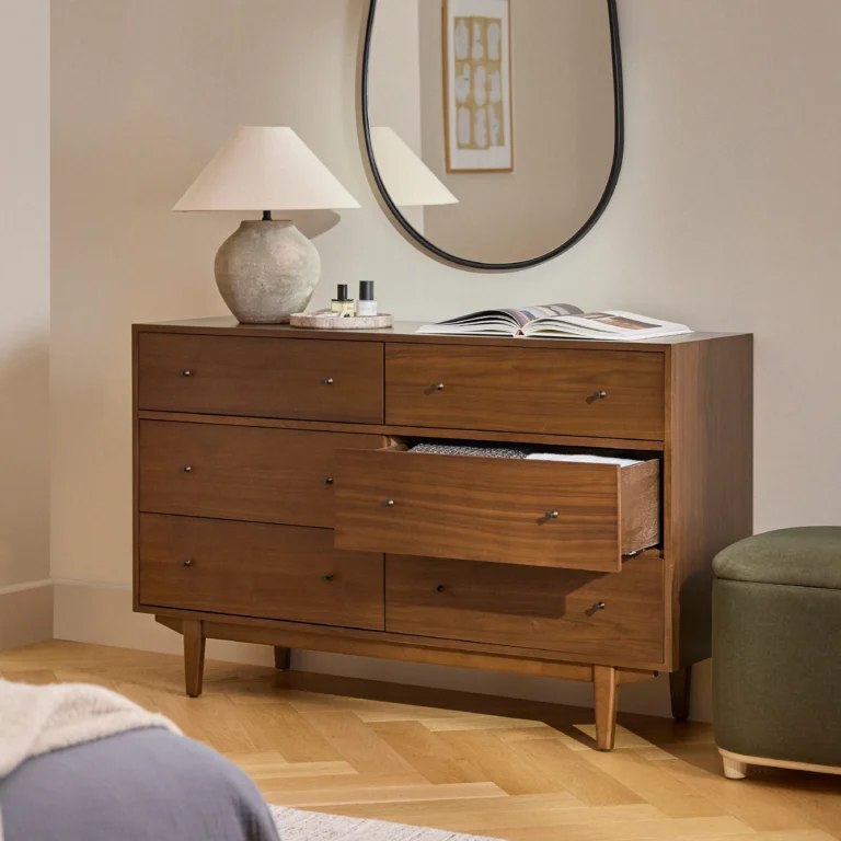 Cooper 6-Drawer Double Dresser - Walnut