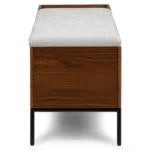 Thari 53_ Bench - Walnut and Everest Gray