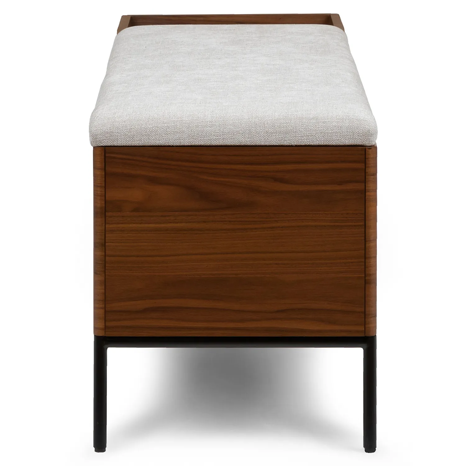 Thari 53_ Bench - Walnut and Everest Gray - Image 3