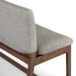 Nosh 51.5_ Bench - Walnut and Quarry Gray