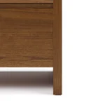 Leif 42_ Storage Bench - Smoked Oak