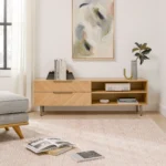 Nera 63_ Low Media Unit - Oak