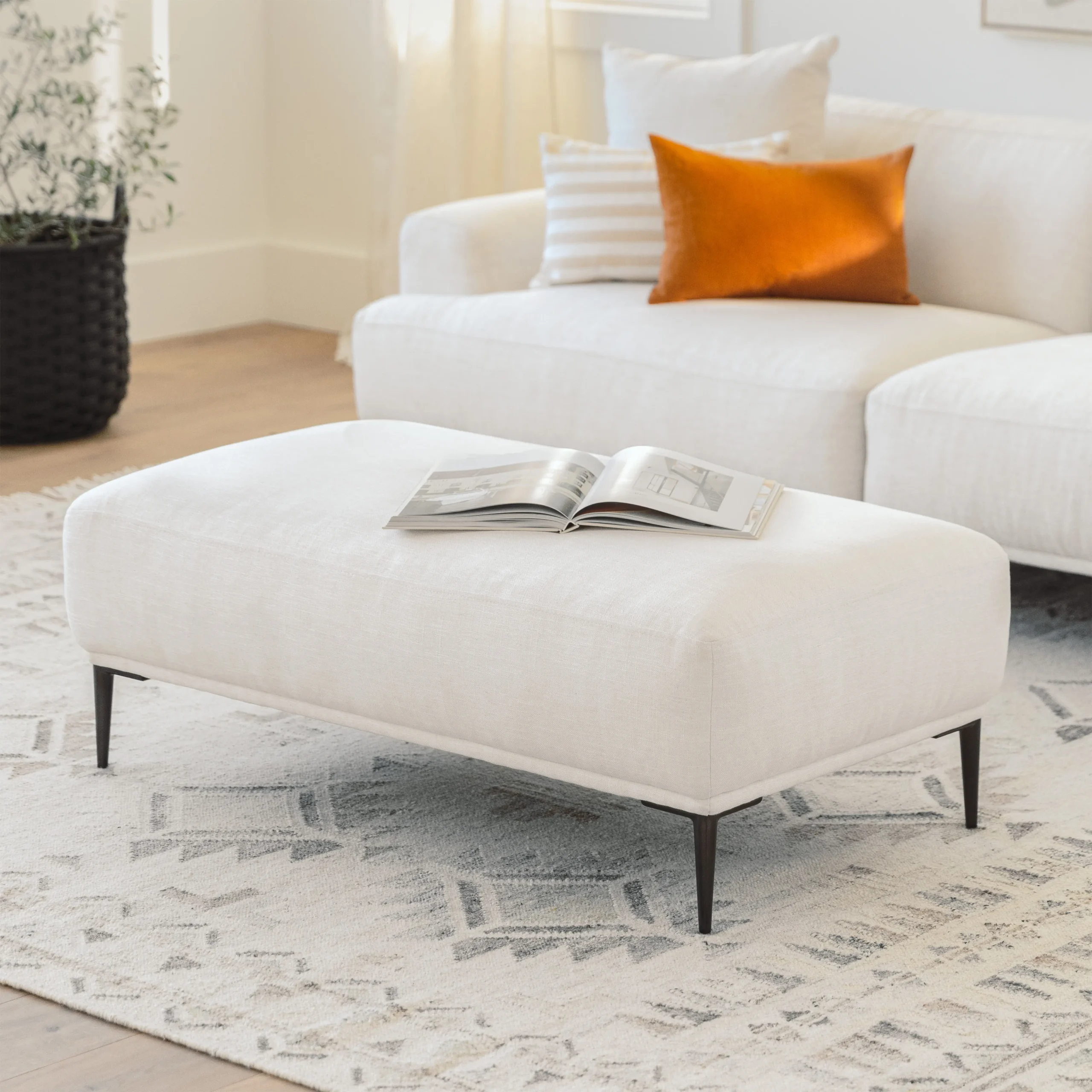 Abisko 45.5_ Ottoman - Quartz White - Image 2