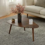 Amoeba 29.5_ Coffee Table - Walnut