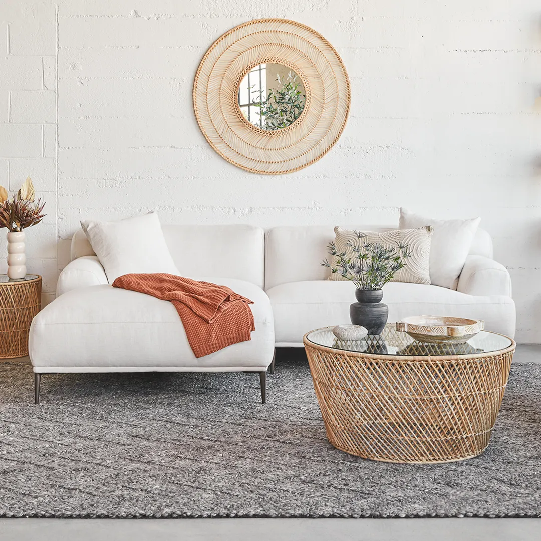 Abisko 94.5_ Left Sectional - Quartz White - Image 2