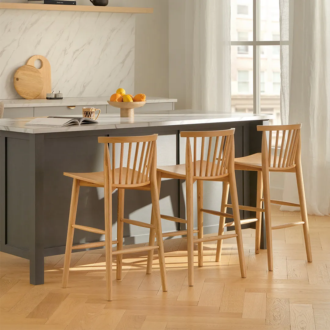 Rus Counter Stool - Light Oak