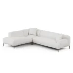 Abisko 113_ Left L-Shaped Sectional - Quartz White