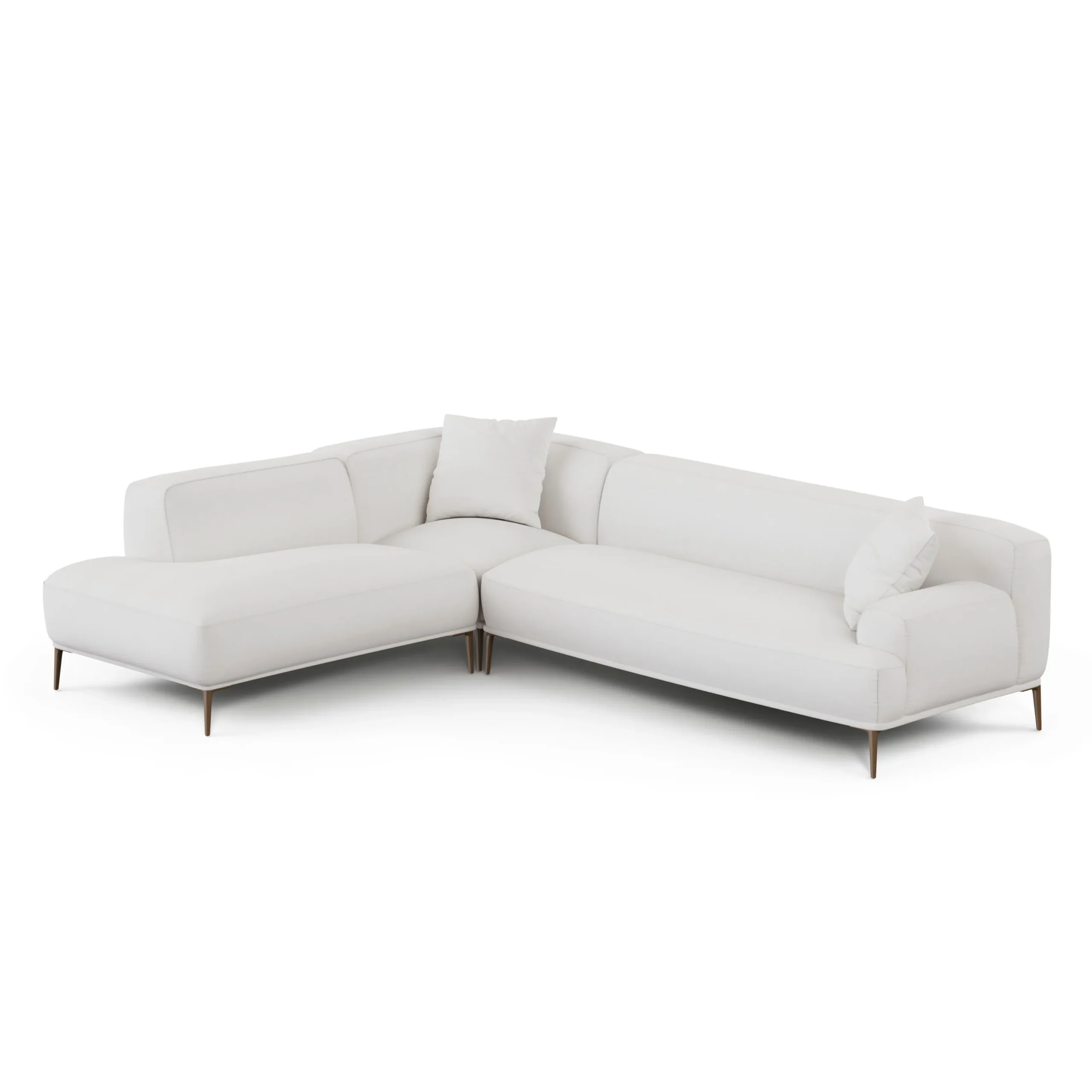 Abisko 113_ Left L-Shaped Sectional - Quartz White - Image 2